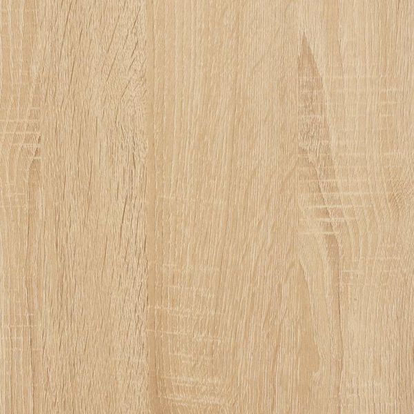 Table de Chevet LED Chêne Sonoma Ambiance Moderne