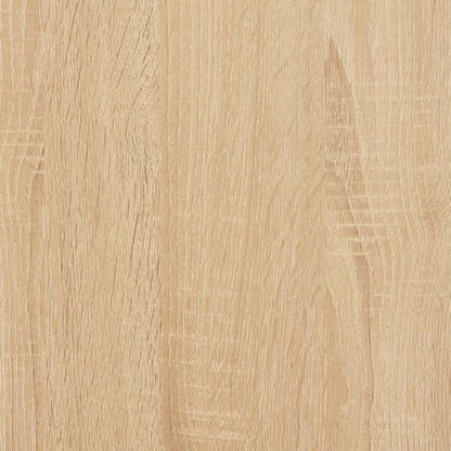 Table de Chevet LED Chêne Sonoma Ambiance Moderne