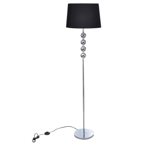 Lampadaire Noir 4 Globes Style Galerie Design