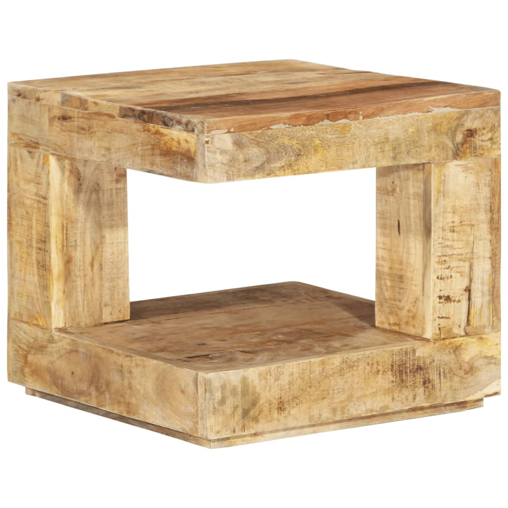 Table Basse Bois de Manguier Massif Style Authentique Contemporain