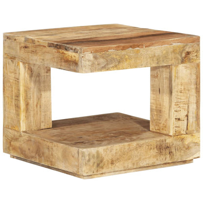 Table Basse Bois de Manguier Massif Style Authentique Contemporain