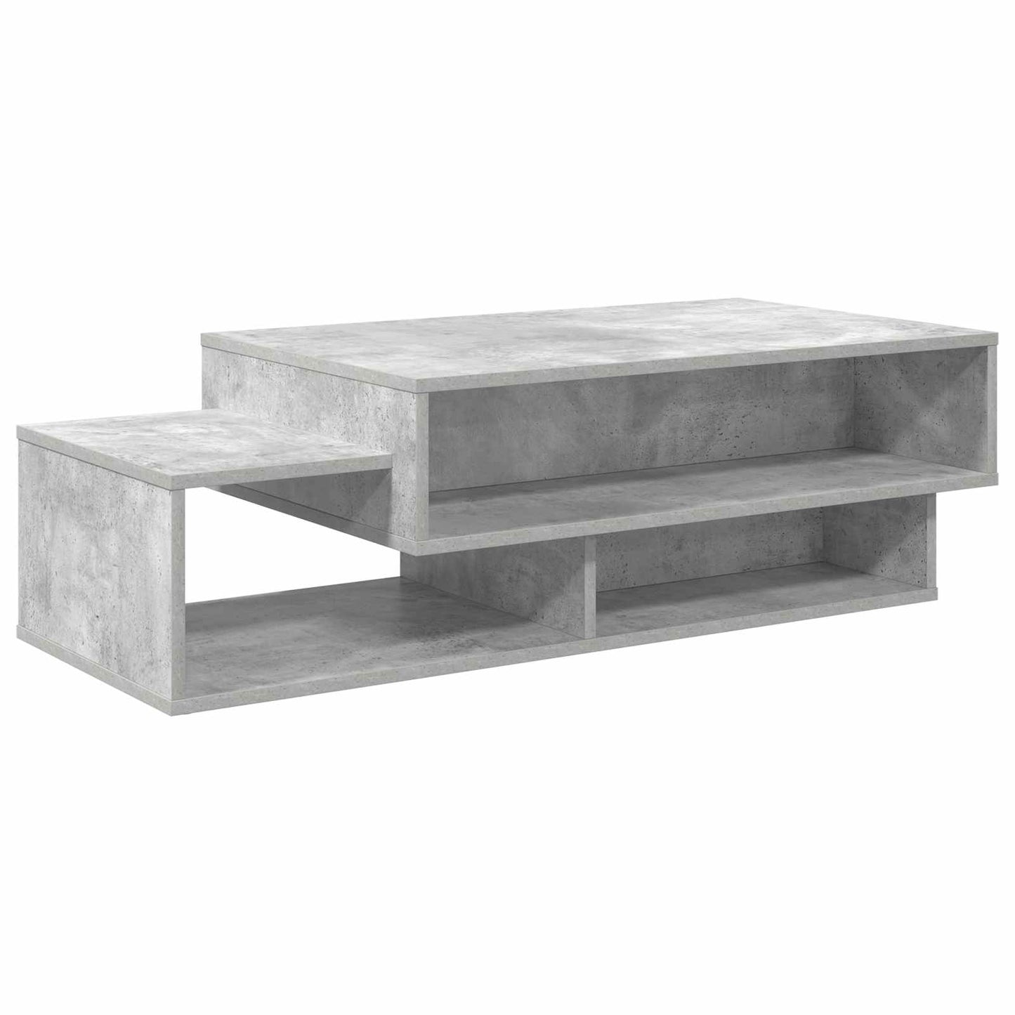 Table Basse Gris Béton Style Industriel