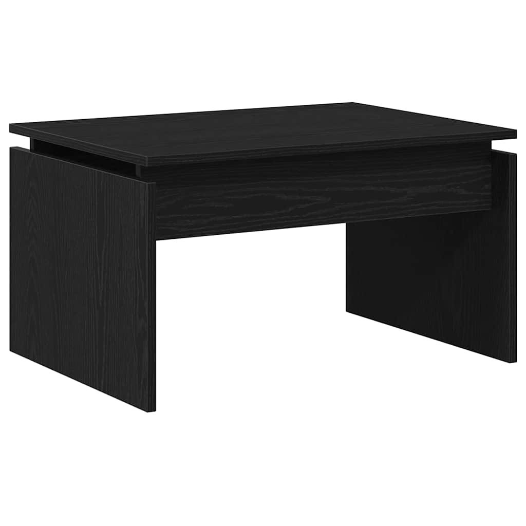 Table Basse Chêne Noir Style Minimaliste Moderne