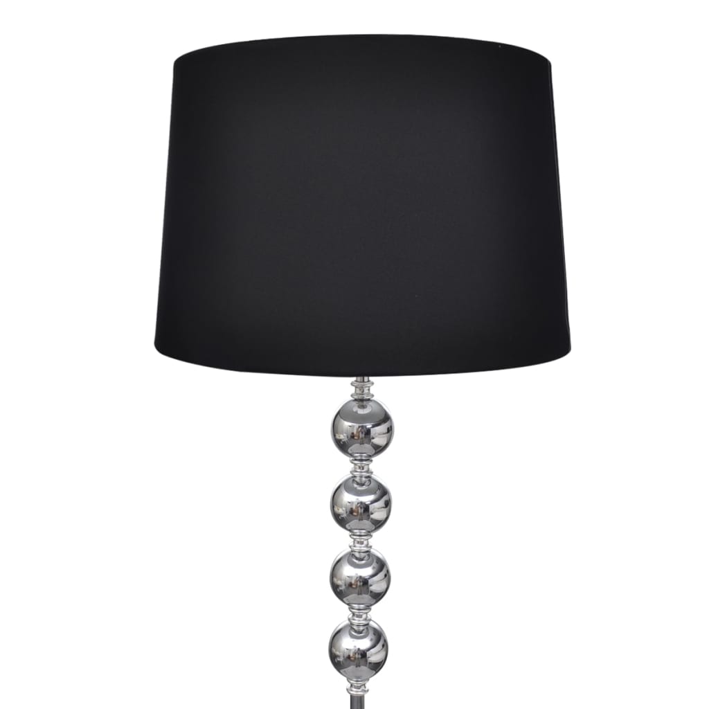 Lampadaire Noir 4 Globes Style Galerie Design