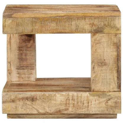 Table Basse Bois de Manguier Massif Style Authentique Contemporain