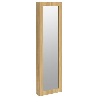 Armoire à Bijoux Murale avec Miroir Grande Hauteur Style Dressing élégant