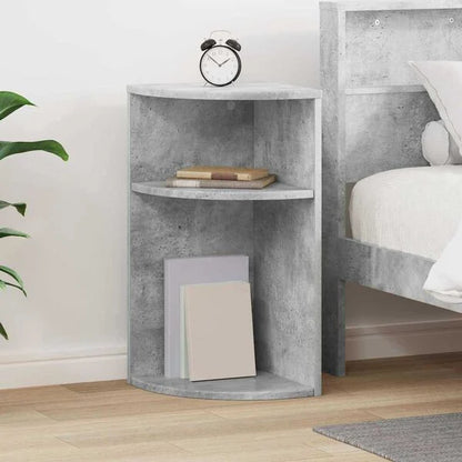 Table d’Appoint Effet Béton Style Atelier Contemporain