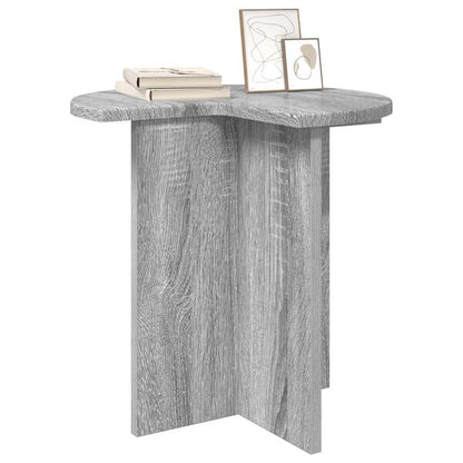 Table d’Appoint Sonoma Gris Ronde Design Nordique
