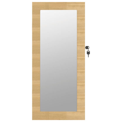 Armoire à Bijoux Murale avec Miroir Style Élégance Moderne