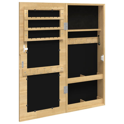 Armoire à Bijoux Murale avec Miroir Style Élégance Moderne