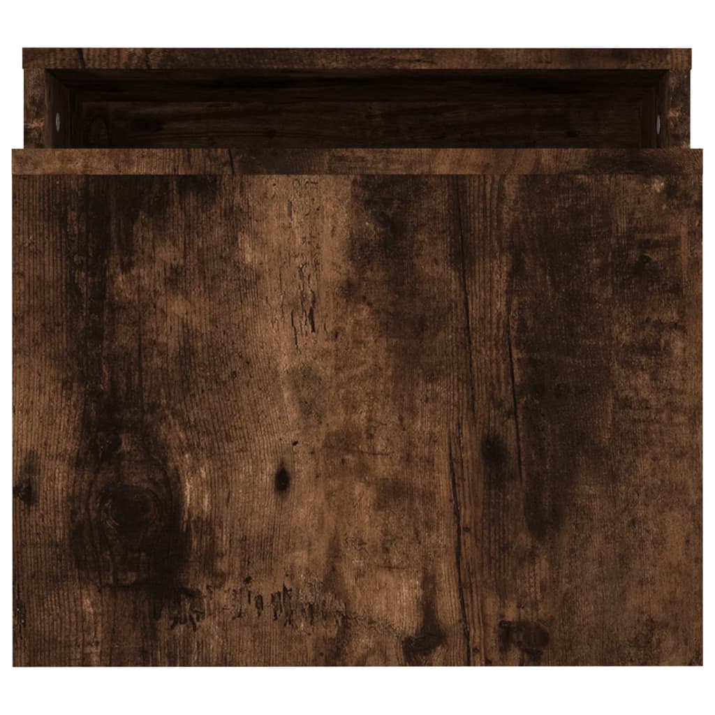 Ensemble Table Basse Chêne Fumé Design Contemporain