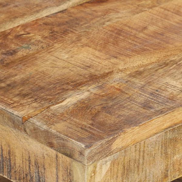 Table Basse Bois de Manguier Massif Style Authentique Contemporain