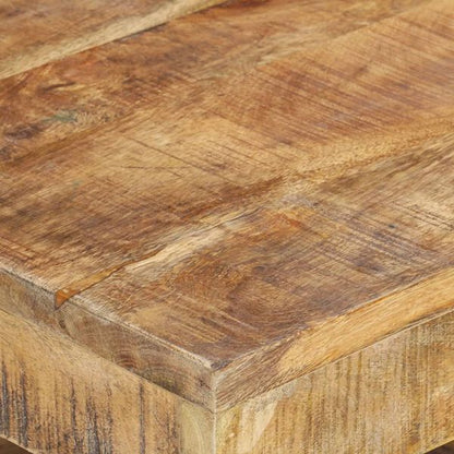 Table Basse Bois de Manguier Massif Style Authentique Contemporain