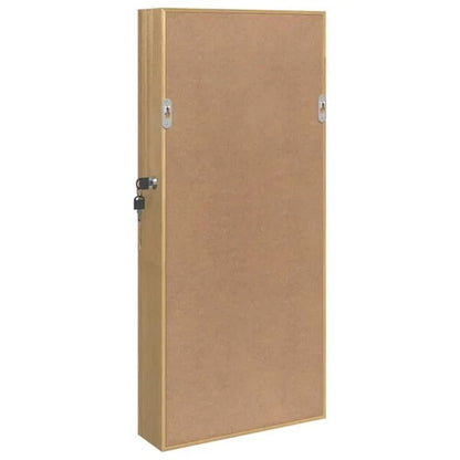 Armoire à Bijoux Murale avec Miroir Style Élégance Moderne