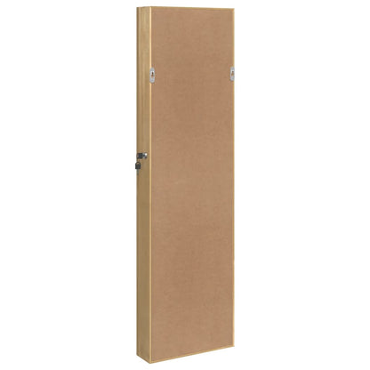 Armoire à Bijoux Murale avec Miroir Grande Hauteur Style Dressing élégant