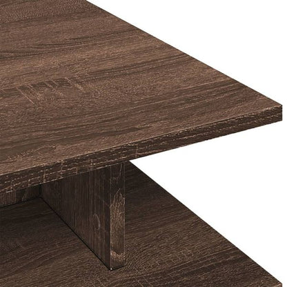 Table Basse Chêne Marron Ligne Architecte