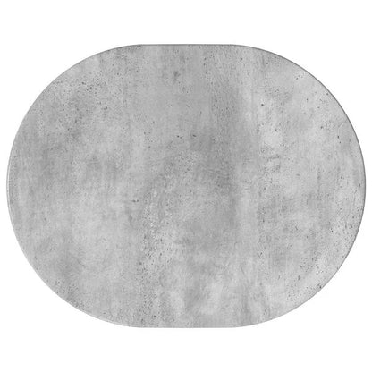 Table d’Appoint Gris Béton Style Industriel Minimaliste