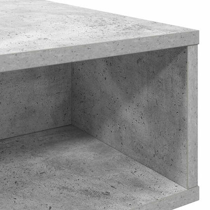 Table Basse Gris Béton Style Industriel