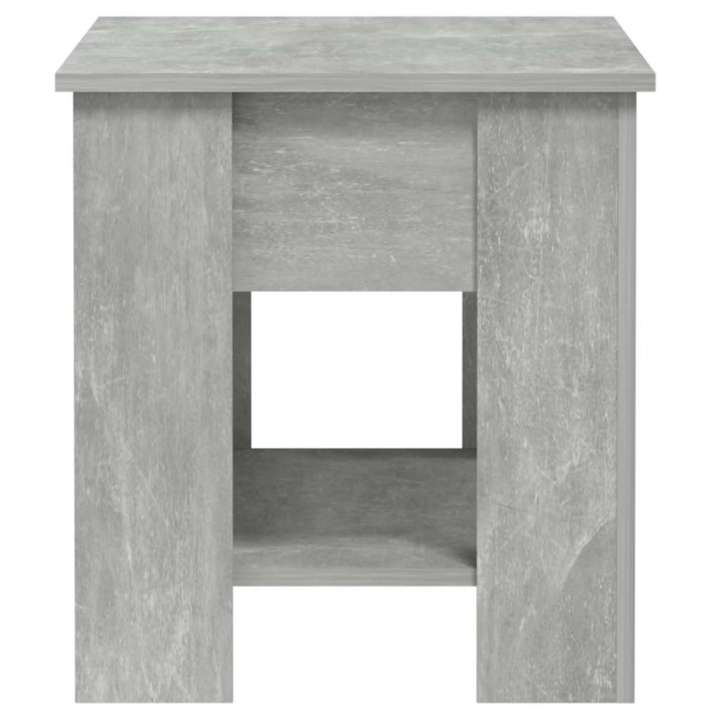 Table Basse Gris Béton Plateau Relevable Design Contemporain