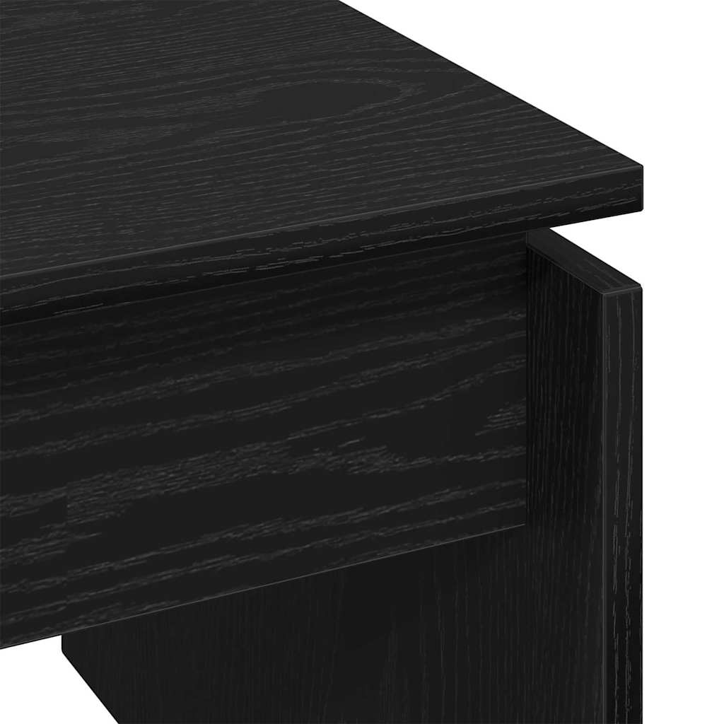 Table Basse Chêne Noir Style Minimaliste Moderne